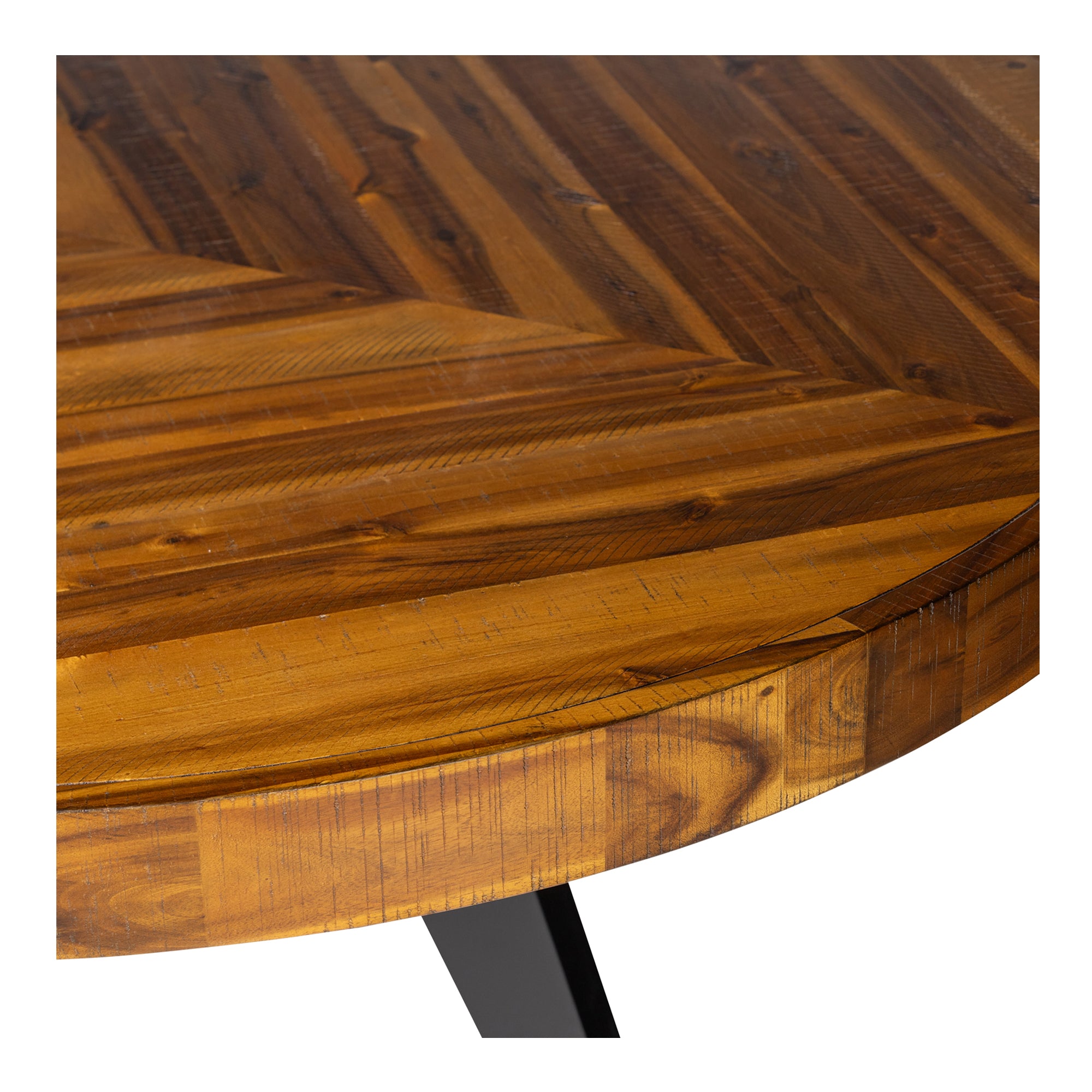 Parq Round Dining Table Amber