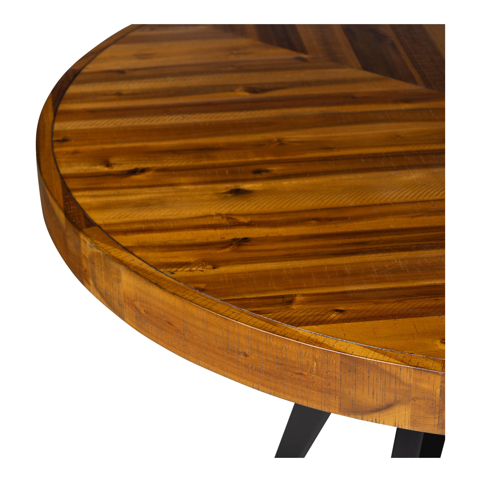 Parq Round Dining Table Amber