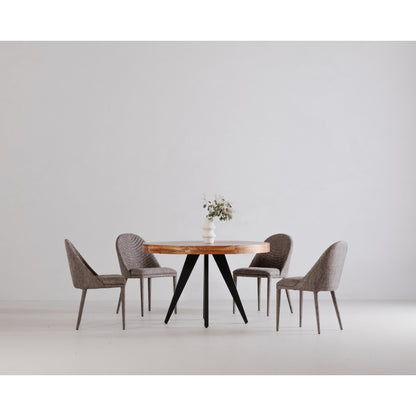 Parq Round Dining Table Amber