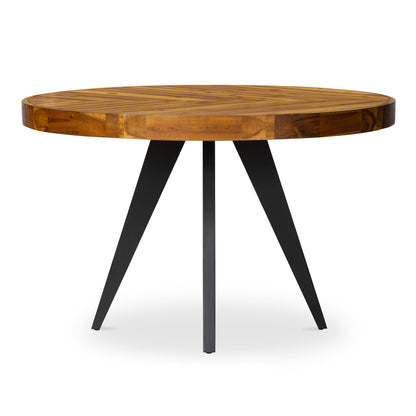 Parq Round Dining Table Amber | Brown