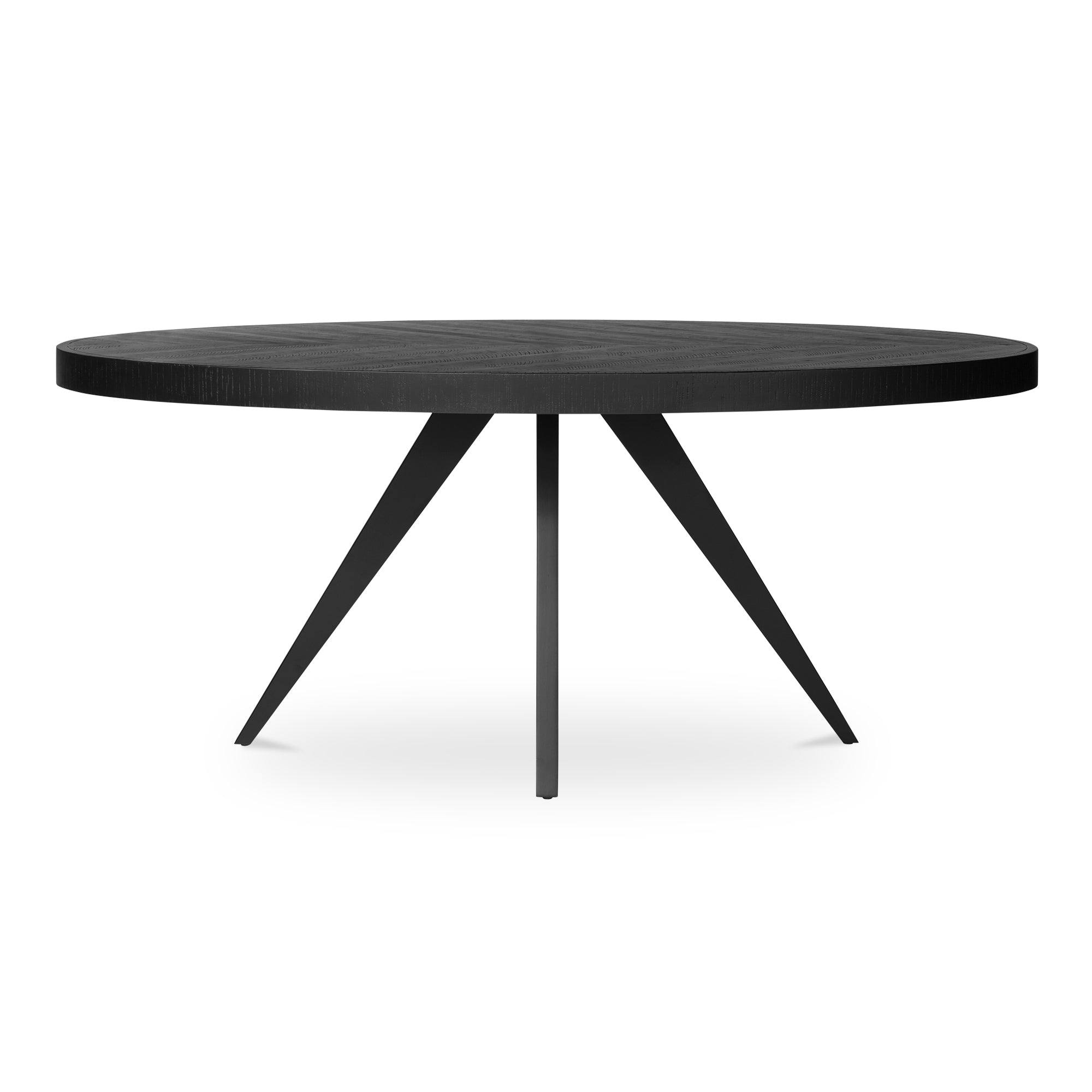 Parq Oval Dining Table Black | Black