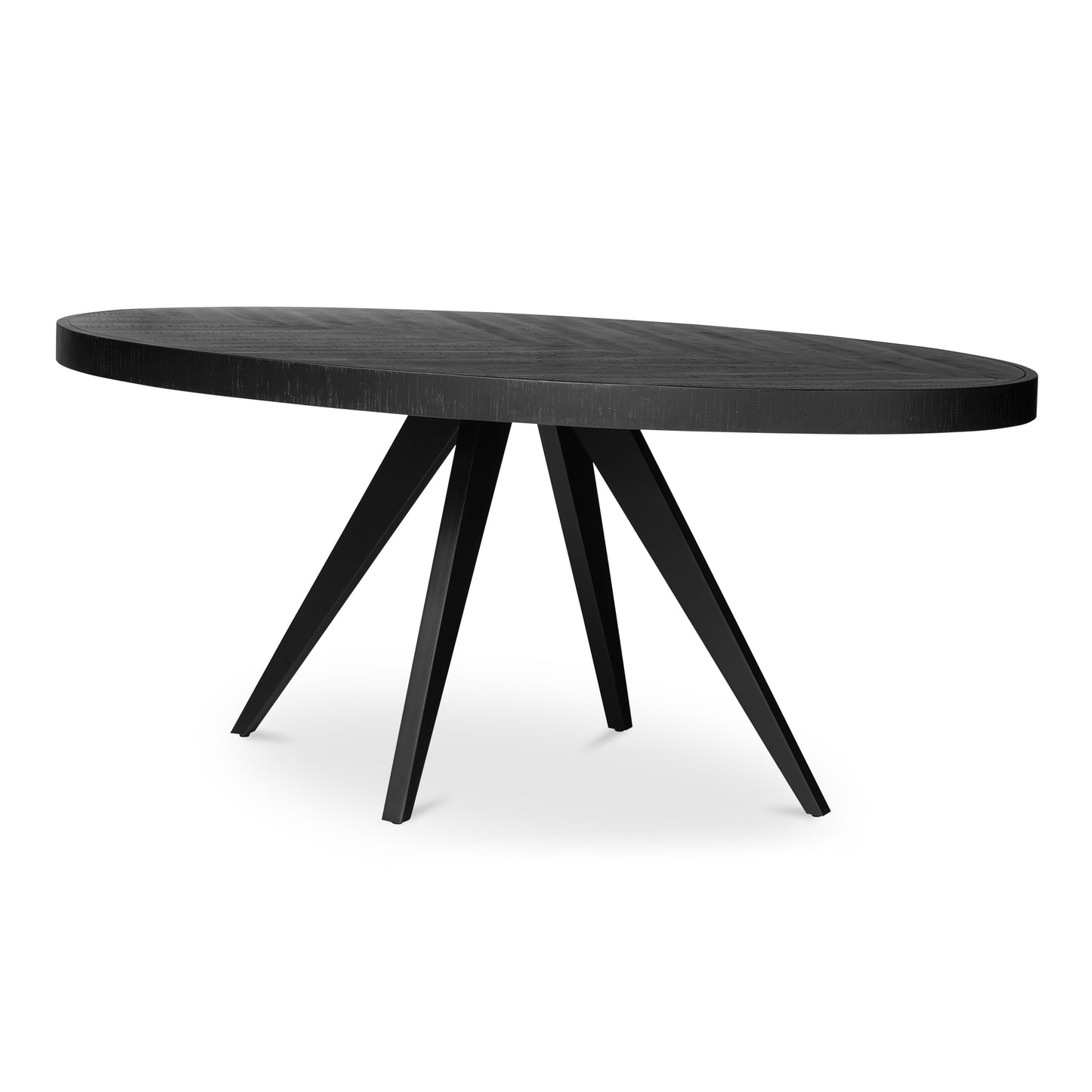 Parq Oval Dining Table Black by Moe's Home