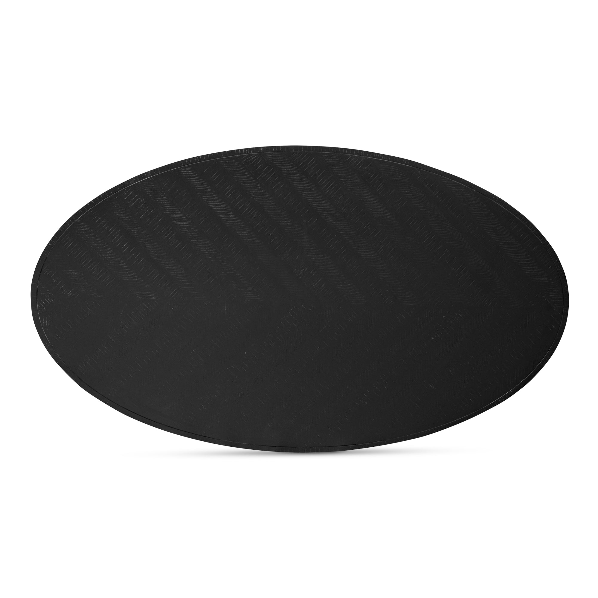 Parq Oval Dining Table Black