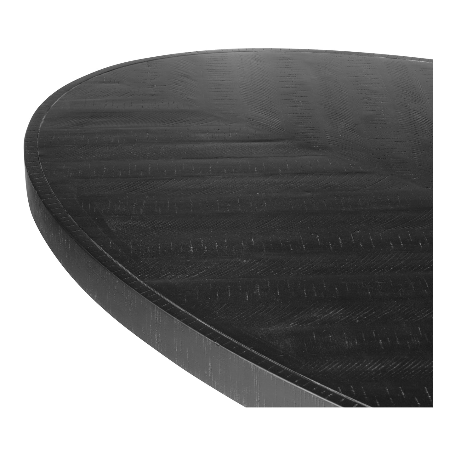 Parq Oval Dining Table Black by Moe's Home
