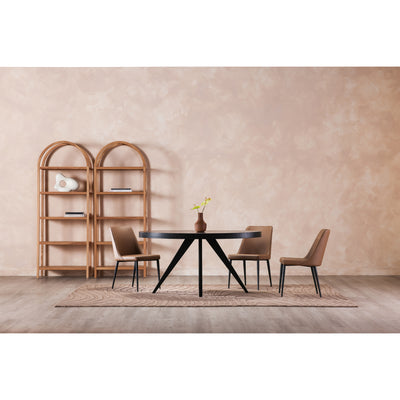 Parq Oval Dining Table Black by Moe's Home