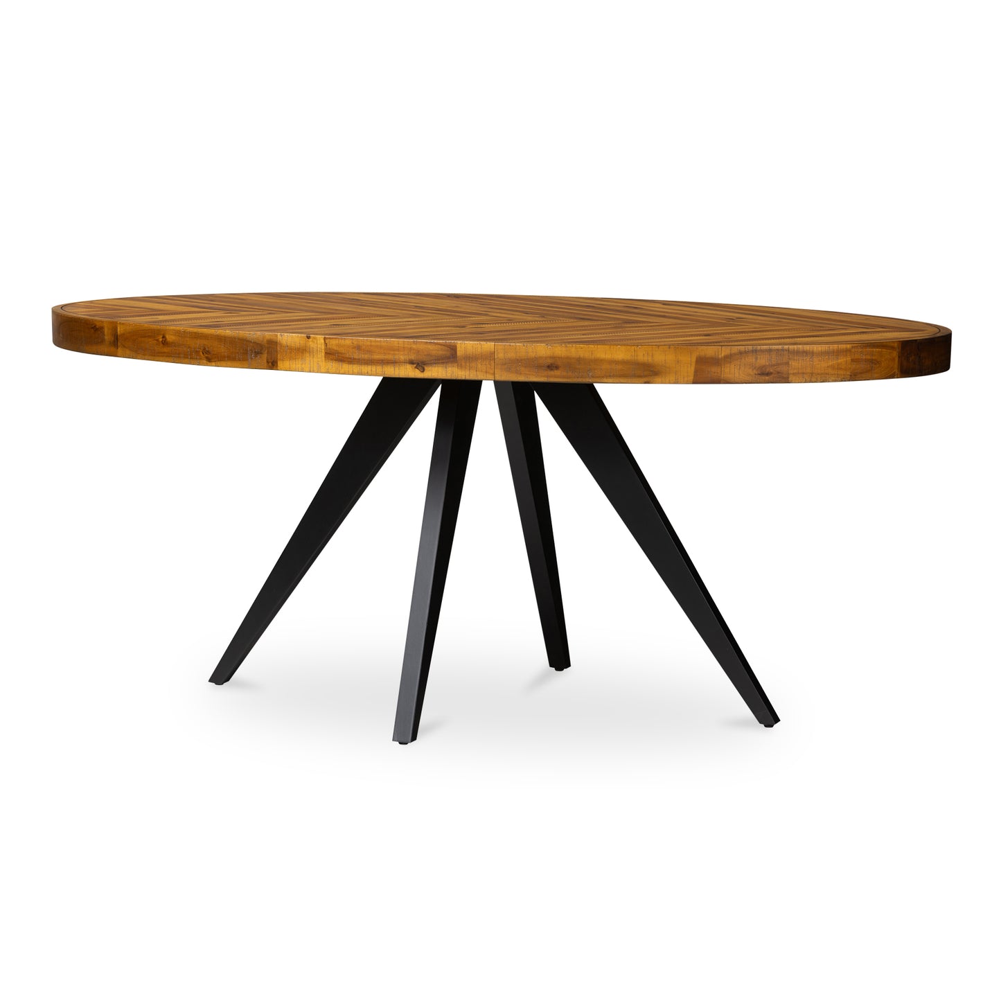 Parq Oval Dining Table Amber by Moe's Home