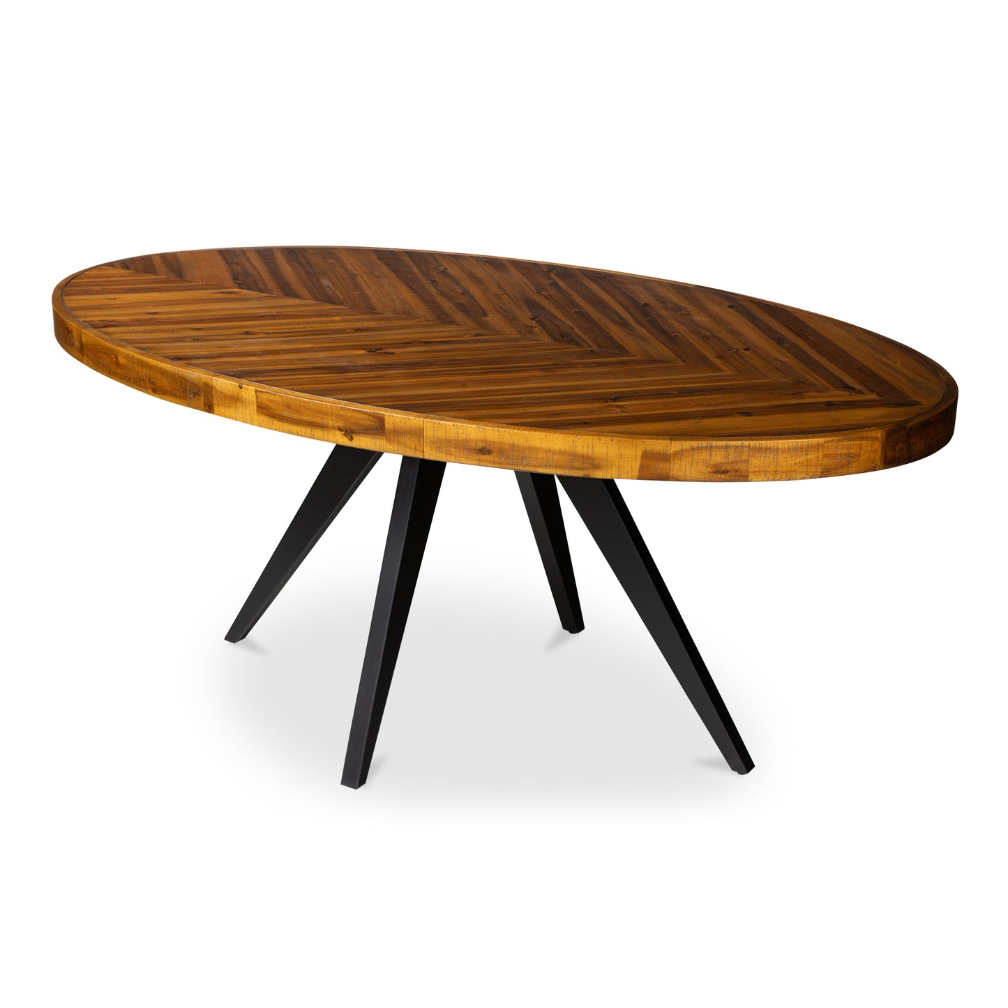 Parq Oval Dining Table Amber by Moe's Home
