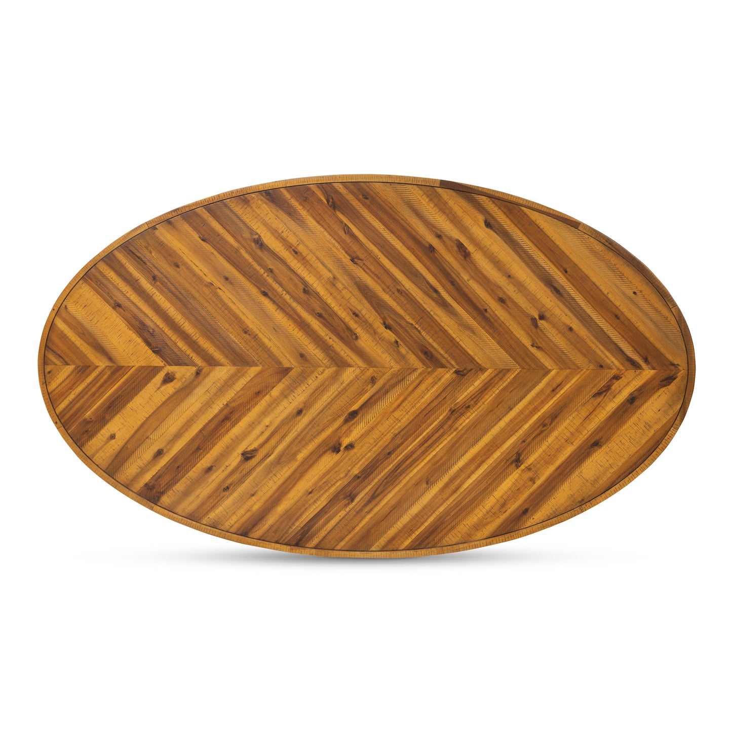 Parq Oval Dining Table Amber by Moe's Home