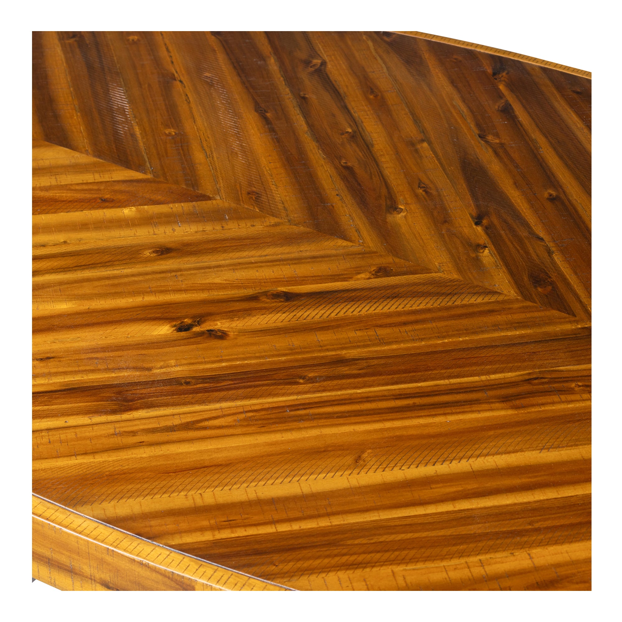 Parq Oval Dining Table Amber