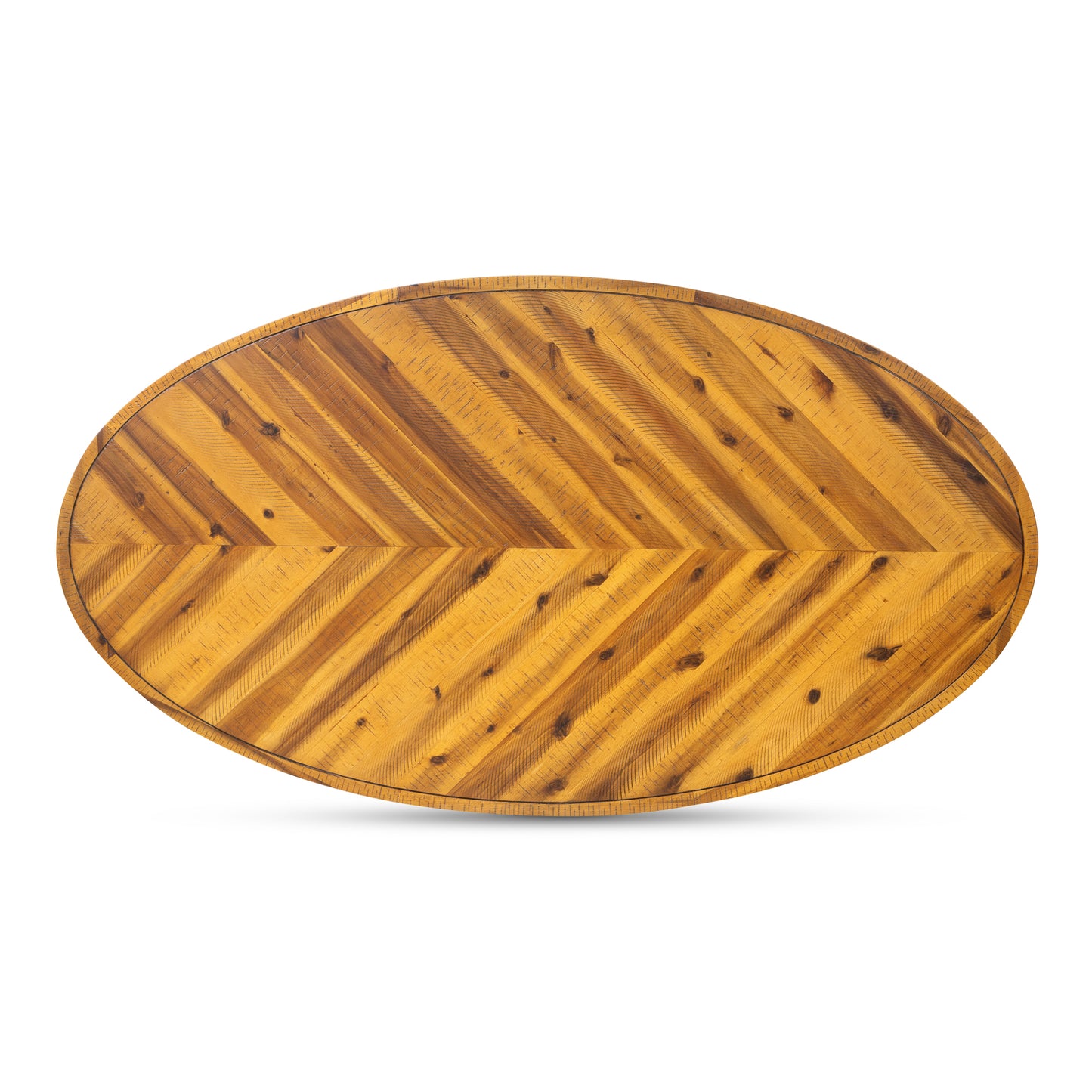 Parq Oval Coffee Table Amber by Moe's Home