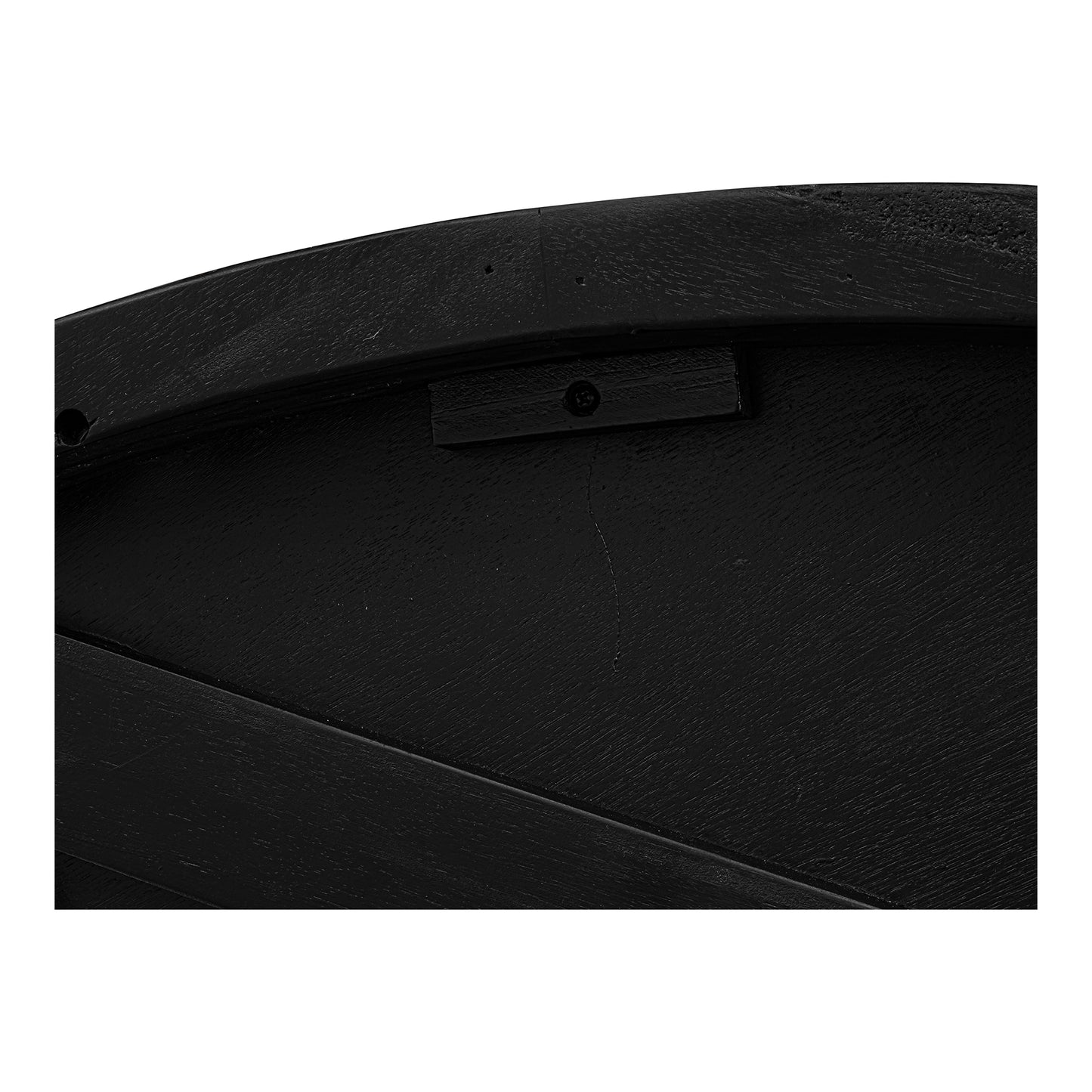 Parq 60 Inch Round Dining Table Black by Moe's Home
