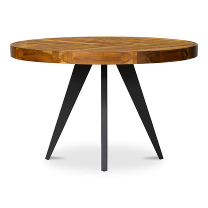 Parq 60In Round Dining Table | Orange