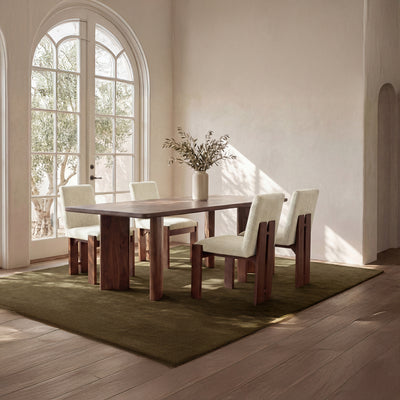 Mia Dining Chair Beige-Set of Two by Moe's Home