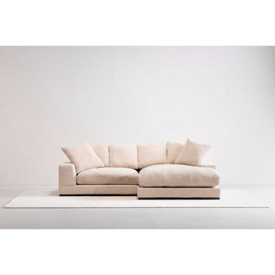 Plunge Sectional Cappuccino by Moe's Home