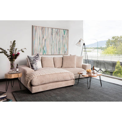 Plunge Sectional Cappuccino by Moe's Home