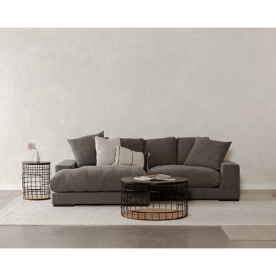 Plunge Sectional Anthracite by Moe's Home