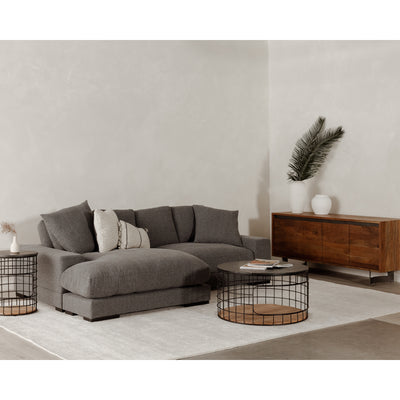 Plunge Sectional Anthracite by Moe's Home