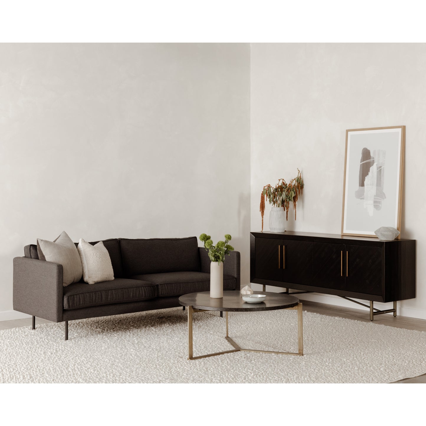 Plunge Sectional Sahara by Moe's Home