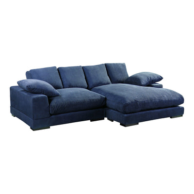 Plunge Sectional Navy by Moe's Home