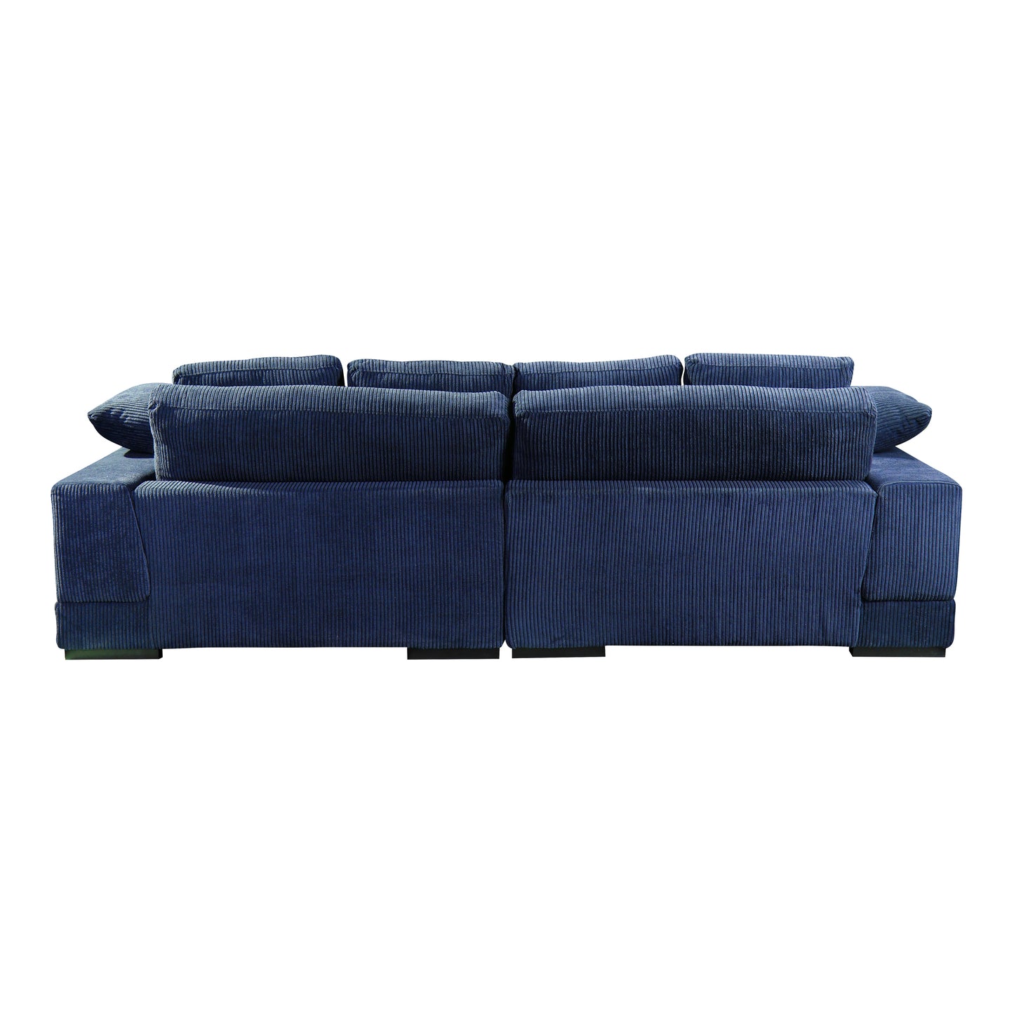 Plunge Sectional Navy by Moe's Home