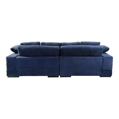 Plunge Sectional Navy by Moe's Home