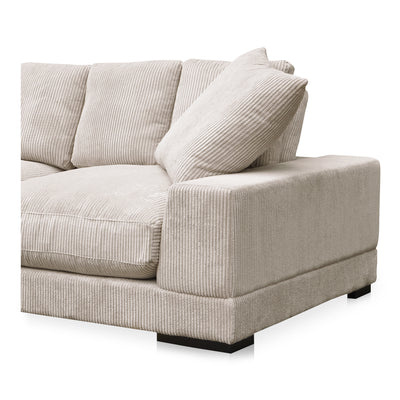 Plunge Sofa Cappuccino by Moe's Home