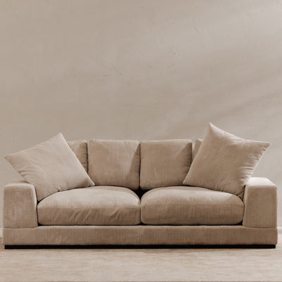 Plunge Sofa Cappuccino by Moe's Home