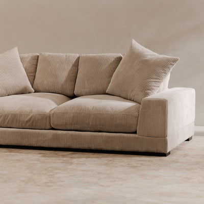 Plunge Sofa Cappuccino by Moe's Home
