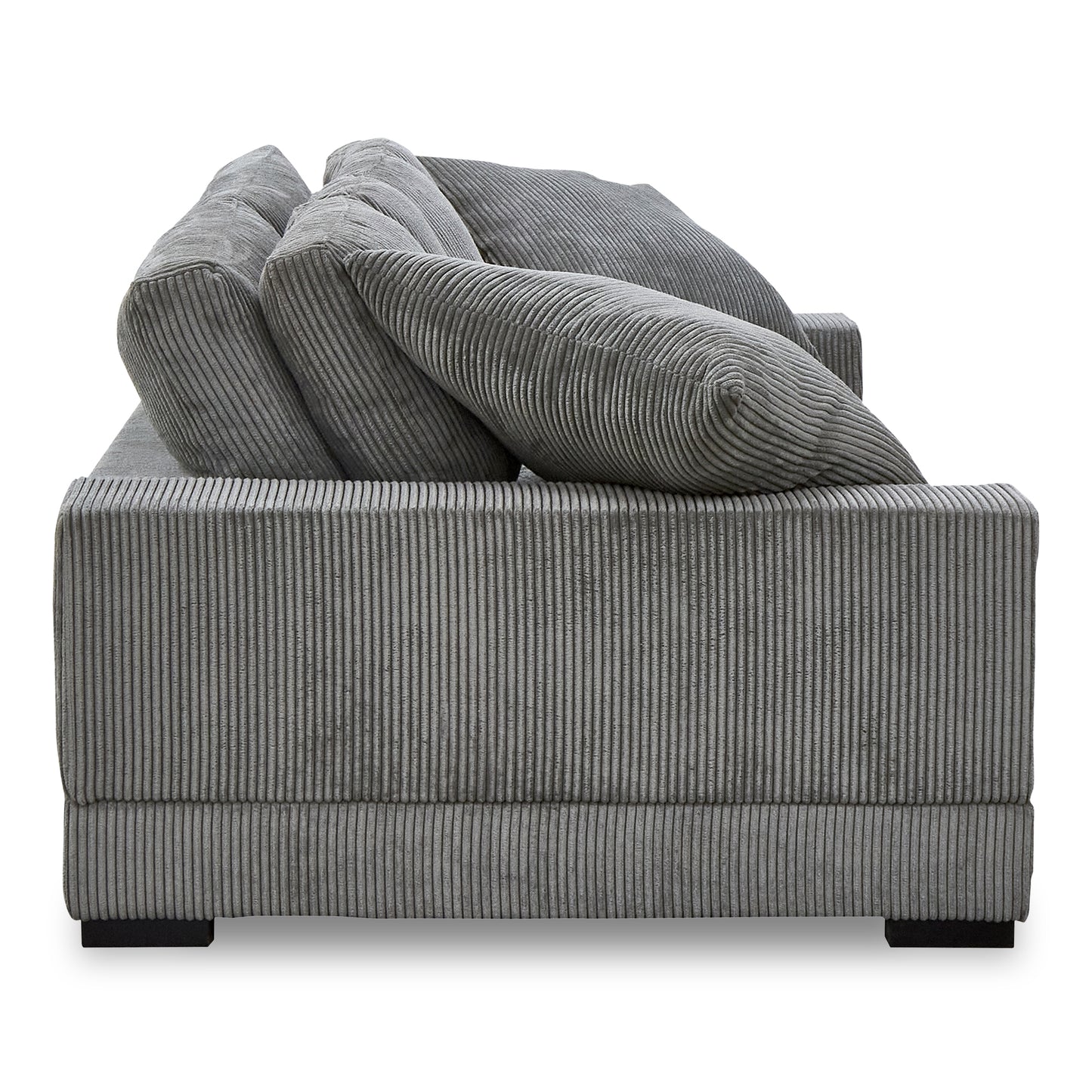 Plunge Sofa Charcoal by Moe's Home