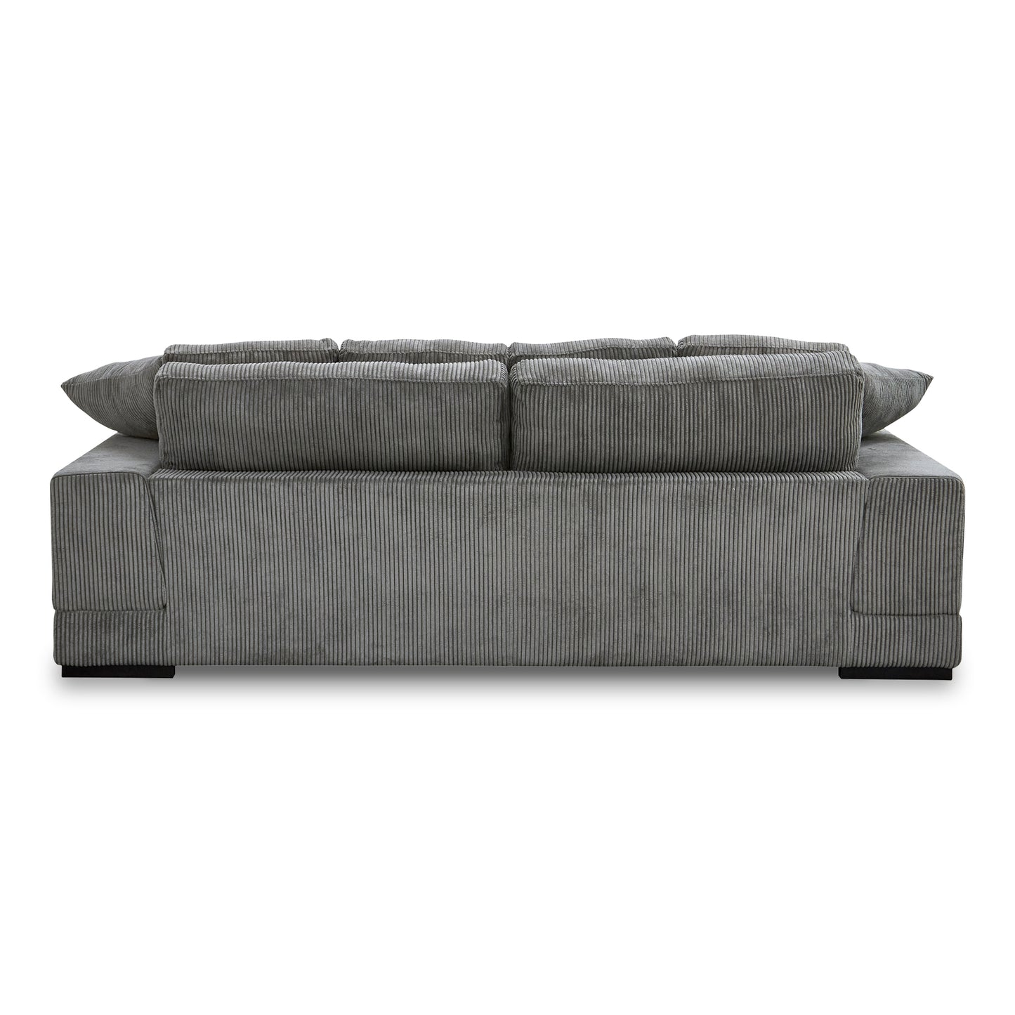 Plunge Sofa Charcoal by Moe's Home