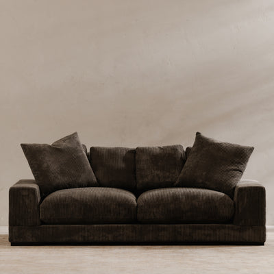 Plunge Sofa Charcoal by Moe's Home
