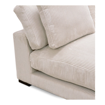 Plunge Slipper Chair Cappuccino by Moe's Home
