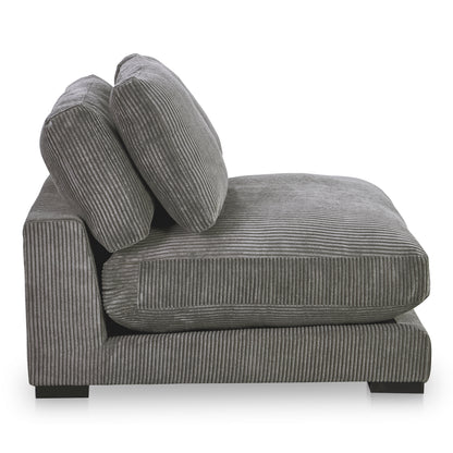 Plunge Slipper Chair Charcoal