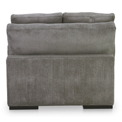 Plunge Slipper Chair Charcoal by Moe's Home