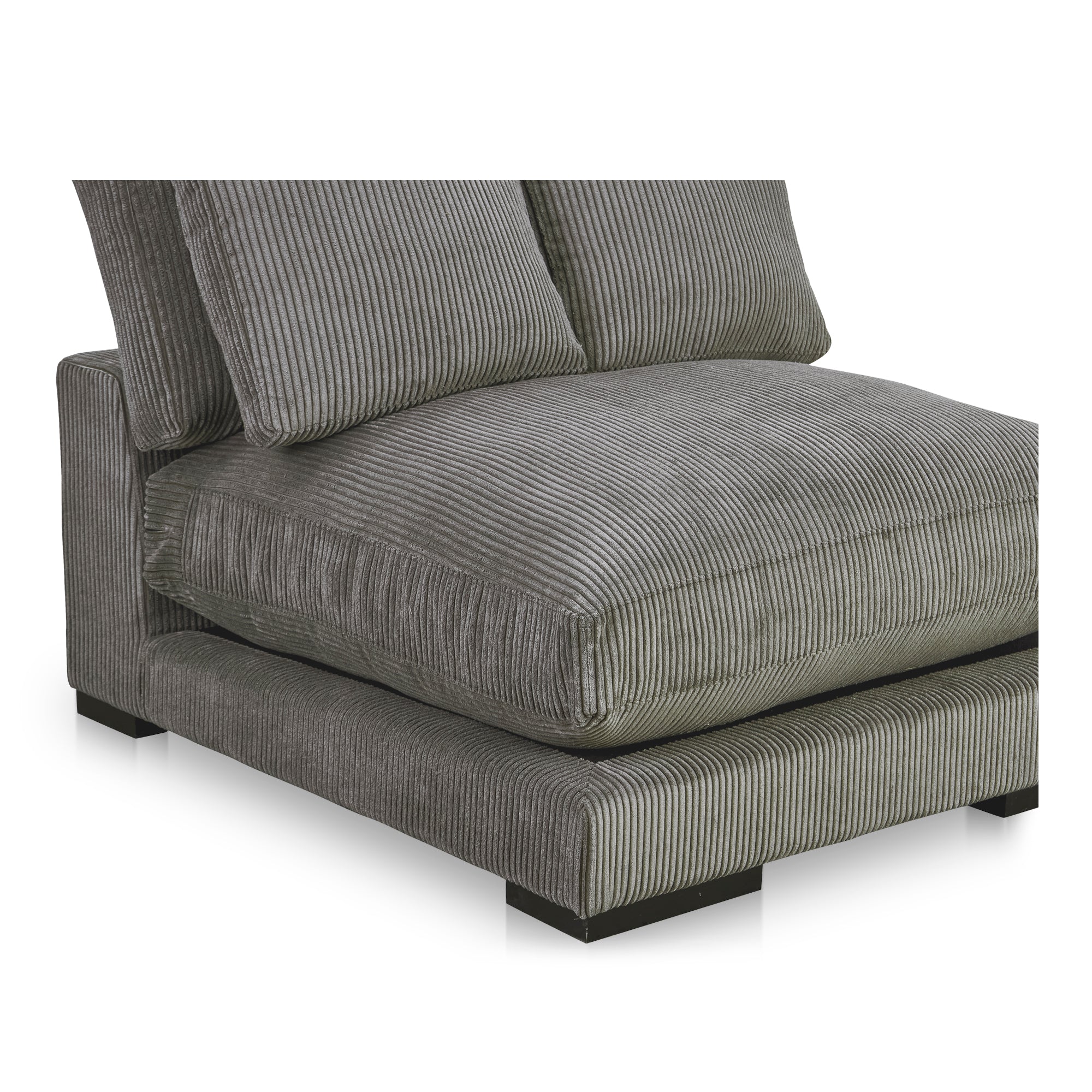 Plunge Slipper Chair Charcoal