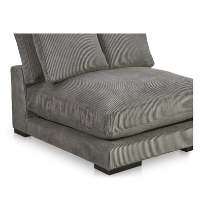 Plunge Slipper Chair Charcoal by Moe's Home