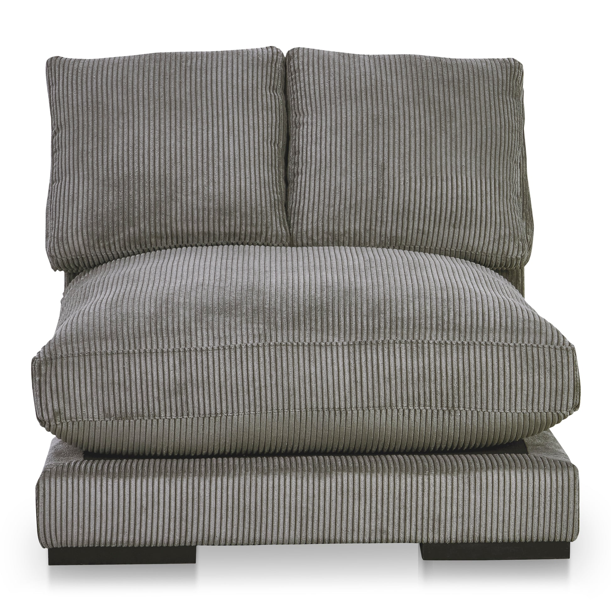Plunge Slipper Chair Charcoal | Grey