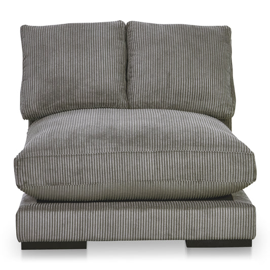 Plunge Slipper Chair Charcoal | Grey