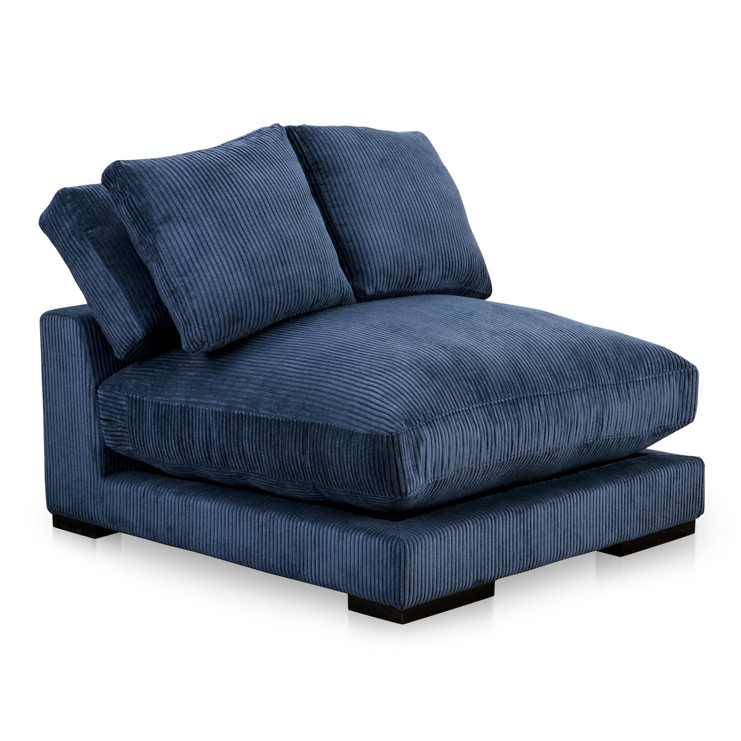 Plunge Slipper Chair Navy by Moe's Home