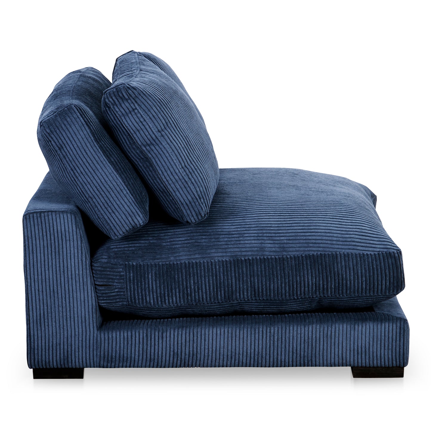 Plunge Slipper Chair Navy by Moe's Home