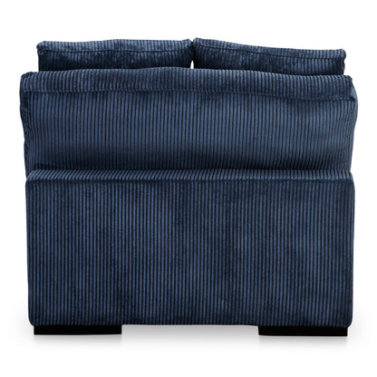 Plunge Slipper Chair Navy