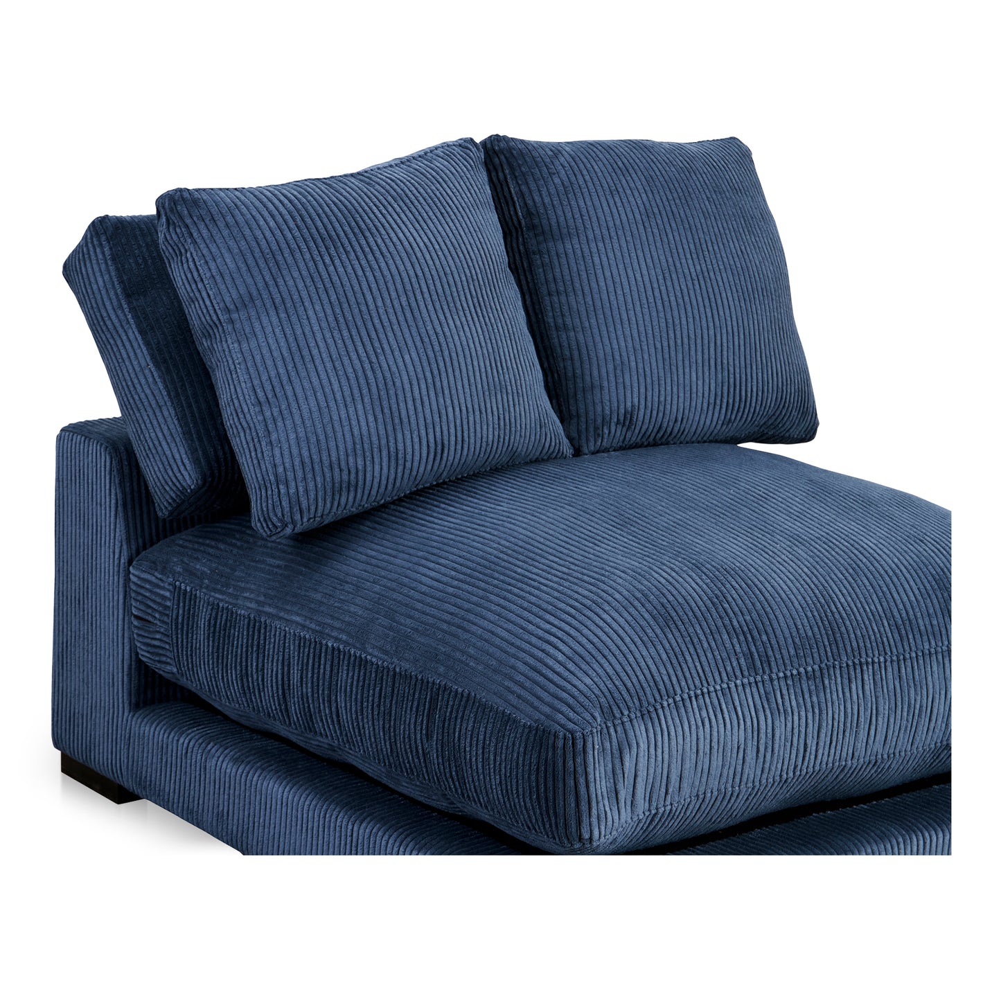 Plunge Slipper Chair Navy by Moe's Home