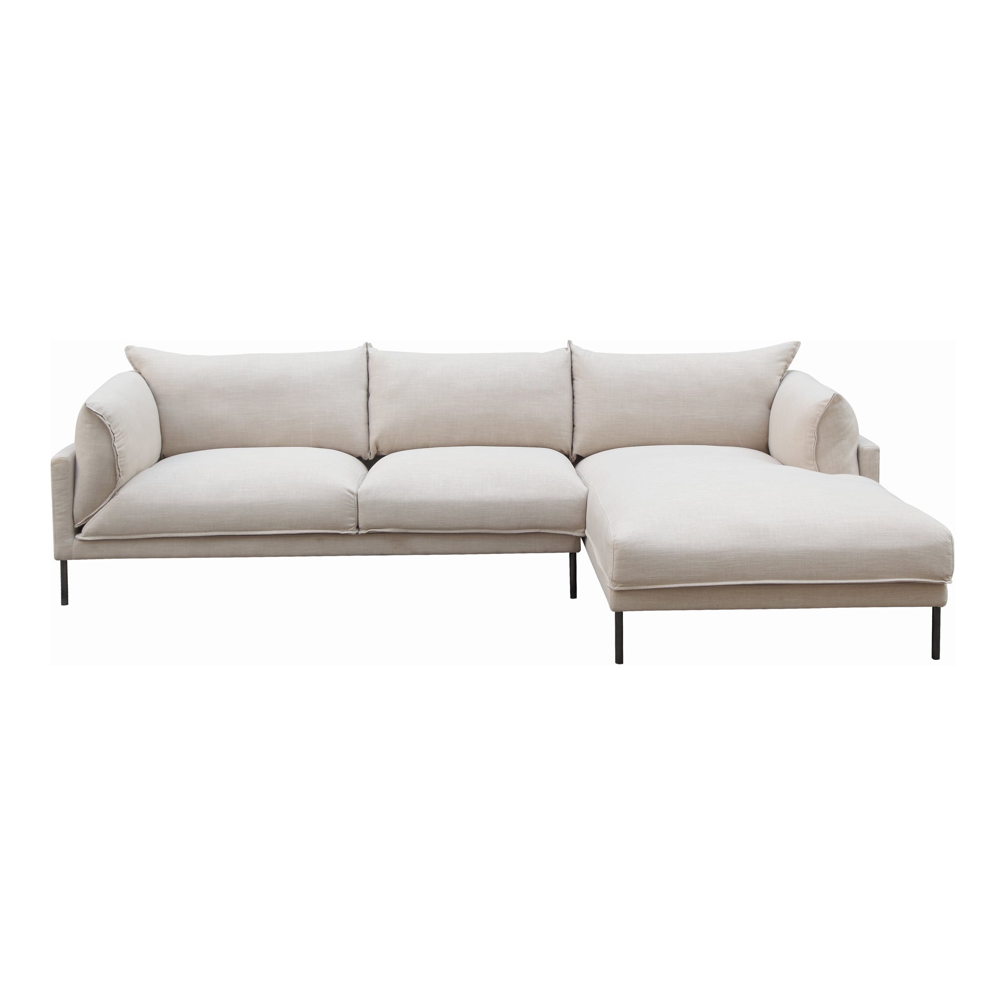 Jamara Right-Facing Sectional | Beige