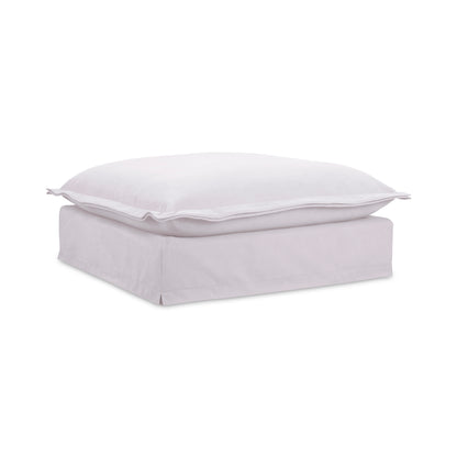 Olivia Ottoman White