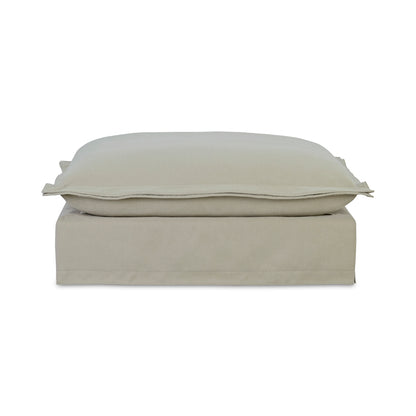 Olivia Ottoman Sand | Beige