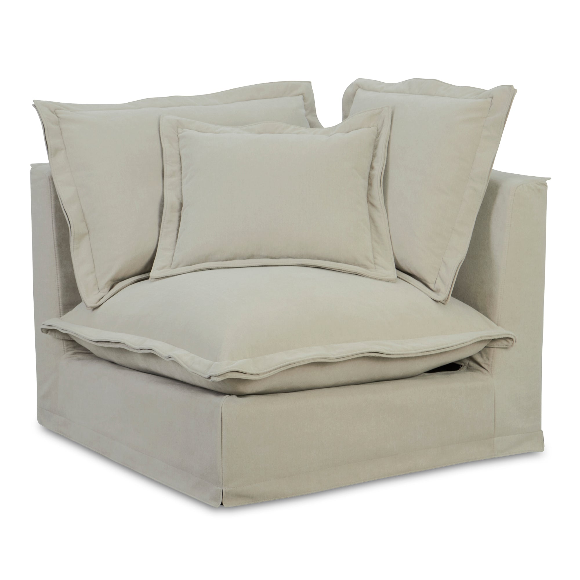 Olivia Corner Chair Sand