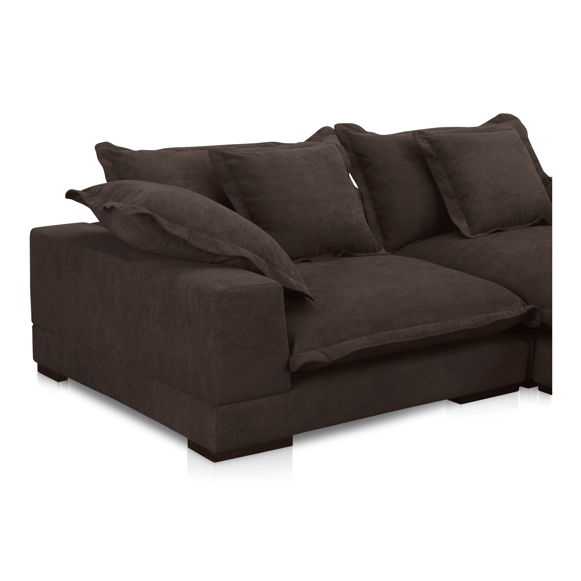 Daydream Sectional Dark Brown