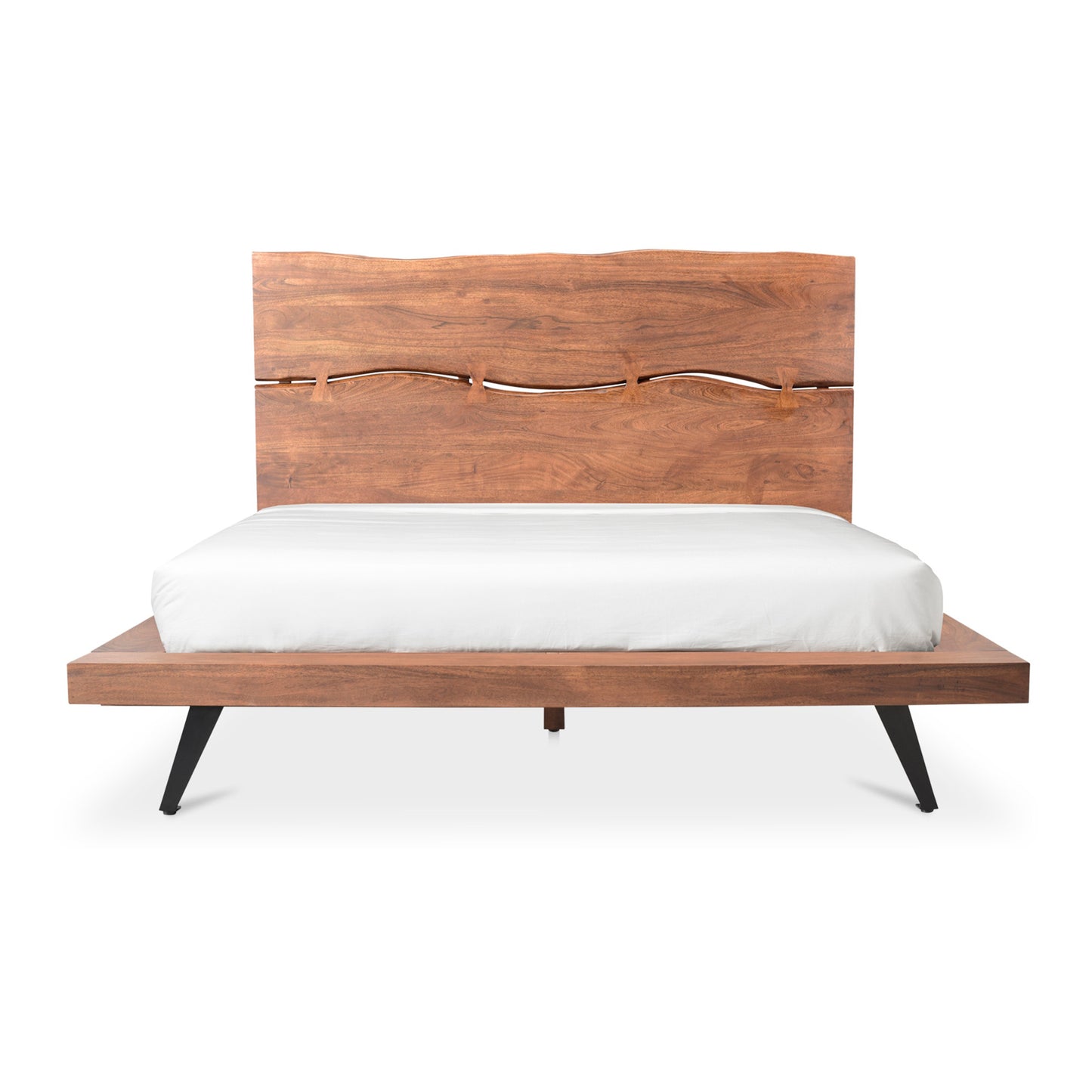 Madagascar Platform Bed King Brown | Brown