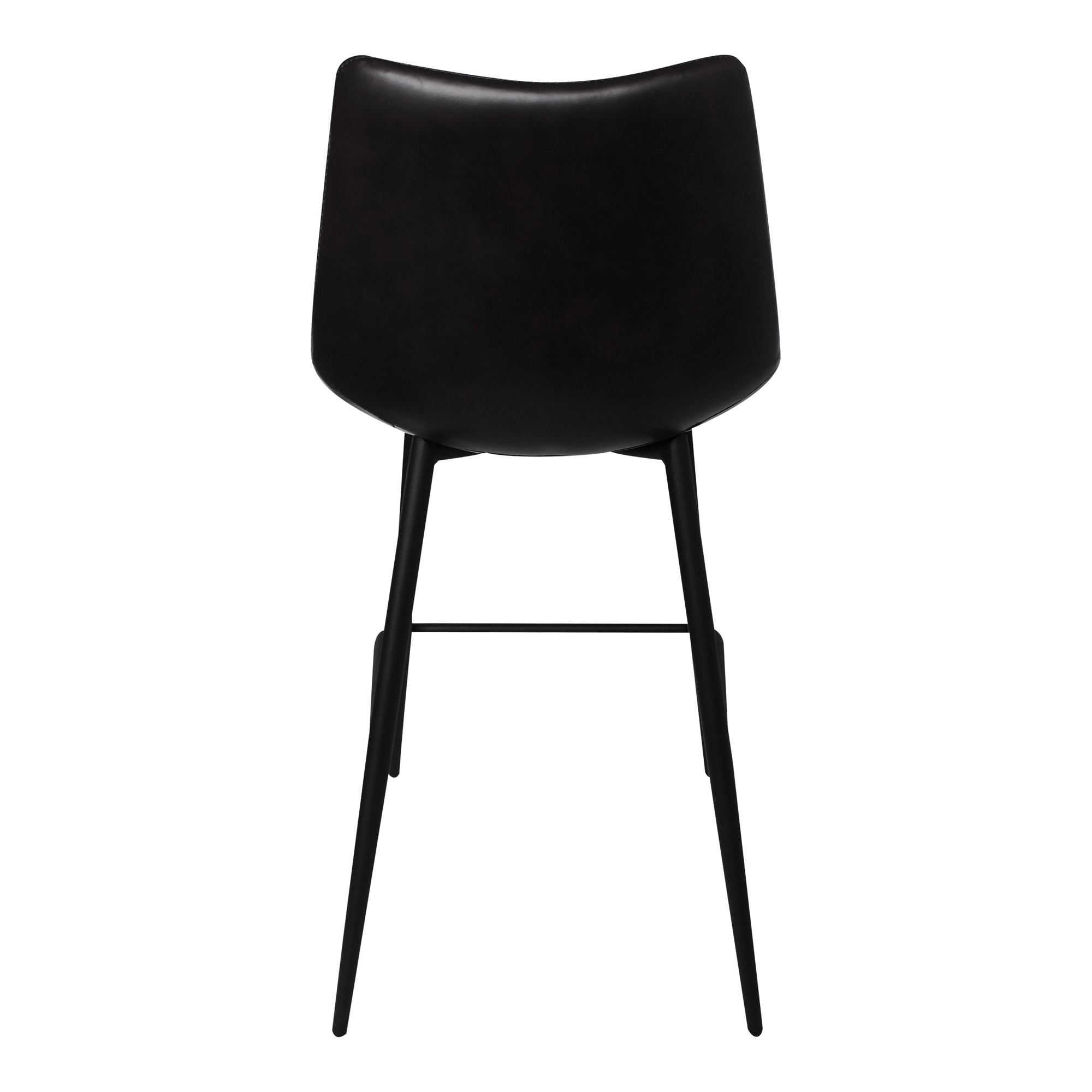 Alibi Counter Stool Matte Black - Set Of Two