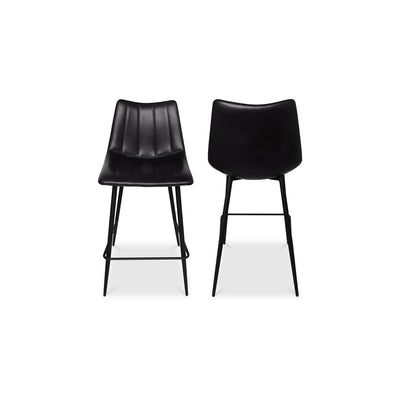 Alibi Counter Stool Matte Black - Set Of Two by Moe's Home